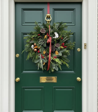 Santa Baby - Mixed Foliage Wreath