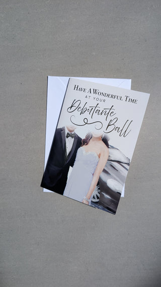 Debs Ball Greeting Card