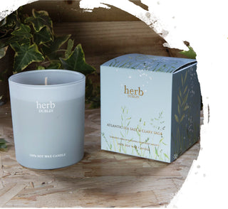 Herb Atlantic Sea Salt & Clary Sage Jar Candle